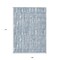 Homeroots 9' X 12' Blue And Ivory Abstract Washable Indoor Outdoor Area Rug 588508 - alternate 9