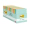 Post-It Original Pads in Beachside Cafe Collection Colors, Cabinet Pack, 3in x 3in, 100 Sheets/Pad, 18PK 654-18APCP - alternate 1