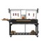 Koolmore 92 in. Argentine Santa Maria Charcoal and Wood Grill, Adjustable Outdoor BBQ, Black KM-OG-AWD-92 - alternate 1
