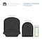Architectural Mailboxes Classic All-in-One Plastic Mailbox and Post Combo, Black GCL100BAM - alternate 9
