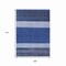 Homeroots 9' X 12' Navy Blue Sky Blue And Charcoal Abstract Washable Indoor Outdoor Area Rug 615282 - alternate 9