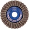Pferd PFERD Flap Disc, PVL-R, POLIVLIES CURVE, 4-1/2in x 5/8-11, Medium, Aluminum oxide 45926 - alternate 8