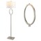 Jonathan Y April 61" Metal Modern Contemporary LED Floor Lamp, Nickel JYL1089C - alternate 9