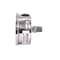 Marsh Pressure gauge, 63mm stainless steel case, glycerin fill, 1/4in center back mount, 0-2000 psi J6676P - alternate 2