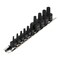 Performance Tool 10 pc. Impact Star Bit Socket Set, Tamper Resistant, CrMo Steel, Rail W38962 - alternate 1