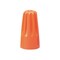 Gb WireGard -3 Wire Connector, 22 to 14 AWG, Steel Contact, Polypropylene Housing, Orange, 25PK 25-003 - alternate 4