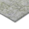 Homeroots 5' X 8' Olive Green Floral Medallion Washable Indoor Outdoor Area Rug 607909 - alternate 9