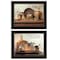 Homeroots Set Of Two By Grace 3 Black Framed Print Kitchen Wall Art, 2PK 406658 - alternate 1