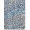 Homeroots 5' X 8' Blue And Gray Abstract Washable Indoor Outdoor Area Rug 631946 - alternate 9
