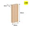 Trend Tool Technology 100pcs Beechwood Loose Tenons, 6 x 40mm, for Woodworking, TEN/6X40/100, 100PK U*TEN/6X40/100 - alternate 8