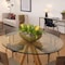 Fab Glass And Mirror 60in in Round Glass Table Top 1/4in Thick Tempered Beveled Edge by, Wall Mirror, Safety Backing 60RT6THBETE - alternate 8