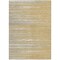 Homeroots 5' X 8' Gold Gray And Ivory Striped Washable Indoor Outdoor Area Rug 597242 - alternate 9