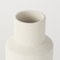 Homeroots 11" Beige And White Color Block Ceramic Cylinder Table Vase 392194 - alternate 8