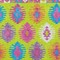Homeroots 9' X 12' Lime Green Pink And Purple Southwestern Washable Indoor Outdoor Area Rug 615150 - alternate 9