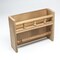 Homeroots Wall Mounted 13.07in Wood Spice Jar & Rack Set 478234 - alternate 4