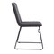 Leisuremod Zylar PU Leather Executive Visitor Chair, Office and Conference Chair ZO18BRF - alternate 10