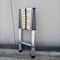 Wrightmaster 20.3 ft. Aluminum Lightweight Extension Ladder with Non-Marring Feet, 330 lbs. Load Capacity ZOR-20.3FT-SLV - alternate 8