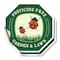 Signmission Pesticide Free Garden & Lawn, 4 inch X 4 inch, Vinyl Decal, 2PK OC-D-2PACK-4-124 - alternate 1