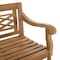 Crosley Olivier Teak Indoor Outdoor Bench CO7381-TK - alternate 10