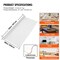 Vevor 96X42 Inch Plastic Table Pad Thick Crystal Clear Table Cover Protector Rectangular PVC Tablecloth F08520-107248T - alternate 7