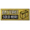Signmission Batteries Sold Here, 48 Inch, Banner B-120-30346 - alternate 1