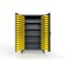 Strong Hold 12 GA Bin Cabinet 4 Shelves - EK Lock 46-BS-244-EK - alternate 1