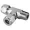 Arek Male Run Tee 1/2 in Tube OD X 1/2 in NPT SS 316 RL128 MRT _1/2 X 1/2 - alternate 2
