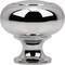 Designperfect 1-1/4 Diameter Round Cabinet Knob, Polished Chrome DPA-R31KPC - alternate 5