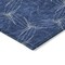 Homeroots 9' X 12' Navy Blue And Ivory Geometric Washable Indoor Outdoor Area Rug 614093 - alternate 9