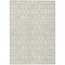 Homeroots 5' X 8' Ivory And Beige Geometric Washable Indoor Outdoor Area Rug 594852 - alternate 9