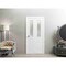 Vdomdoors Sliding Closet Bi-fold Doors, Mela 7012 White Silk, Sturdy Tracks Moldings Trims Hardware Set, Wood MELA7012BF-WS-48 x 80 (2* 24x80) - alternate 5