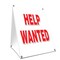 Signmission Help Wanted, 24 Inch x 18 Inch A-frame Yard Sign, Plastic Sign SBC-1824-Help Wanted - alternate 1