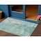 Homeroots 3' X 5' Emerald Abstract Washable Indoor Outdoor Area Rug 607782 - alternate 1