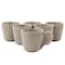 Bee And Willow Gibson Milbrook 6 Piece 15 Ounce Stoneware Mug Set in Mocha 124670.01 - alternate 1