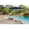 Living Accents Solar LED 9 ft. Tiltable Royal Blue Market Umbrella YQ103BK-BL - alternate 8