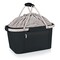 Picnic Time Family Of Brands Metro Basket Collapsible Cooler Tote, Black 645-00-175-000-0 - alternate 1