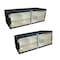 Mytee Products 18 inx18 inx60 in Steel Flatbed Trailer Underbody Tool Box for Trailer & Semi Truck, 2PK TBSS181860-PLx2 - alternate 1