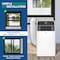 Edendirect 12,000 BTU  Portable Air Conditioner Cools 400 sq. ft. Dehumidifier, 3 Fan Speeds & Smart Control ZR-SPF1-12CWF - alternate 9