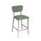 Bfm Seating Hamilton Side Barstool, Grade 3 Vinyl Seat & Back - Steel Frame - Platinum Finish JS10B2008-2008PL - alternate 1