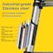 Wrightmaster 18 ft. Reach Stainless Steel Multi-Position Ladder with Balance Bar, 350 lbs. Load Capacity ZROQAY_4MJOINTED - alternate 5