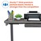 Motionwise Motionwise Electric Height Adjustable De, 24 in D X 48 in H, 48 in W X Wood and Steel, Gray SDG48CG - alternate 9