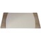 Dacasso Protacini Breeze Beige Italian Patent Leather 34 x 20 Side-Rail Desk Pad P6301 - alternate 1