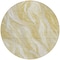 Homeroots 8' Gold Beige And Ivory Round Abstract Washable Indoor Outdoor Area Rug 582988 - alternate 8