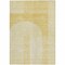 Homeroots 5' X 8' Gold Ivory And Yellow Geometric Washable Indoor Outdoor Area Rug 582711 - alternate 9