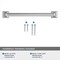 Amerock Ville 6-5/16 in 160 mm Center-to-Center Polished Chrome Cabinet Pull BP3677726 - alternate 4