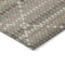Homeroots 8' X 10' Taupe And Brown Geometric Washable Indoor Outdoor Area Rug 610730 - alternate 9