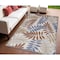 Homeroots 4' X 6' Blue Indoor Outdoor Area Rug 527620 - alternate 1