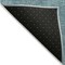 Homeroots 8' Teal Blue And Ivory Round Geometric Washable Indoor Outdoor Area Rug 602397 - alternate 9