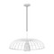 Z-Lite Valencia Texture White 1 Light Pendant 623P24-TXWH - alternate 8
