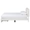 Baxton Studio Caradonna Cream Teddy-Bear Fabric Bed with Storage Drawers, Queen 266-14501-ZORO - alternate 10
